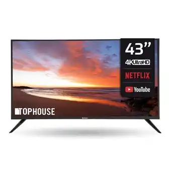 Coto Smart tv led top house 43" 4k udl43mp668ln oferta