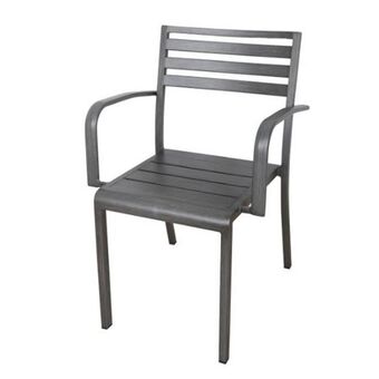 Coto Silla aluminio apoyabrazos home studio 57 cm gris oferta