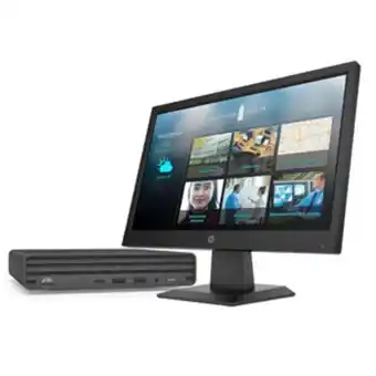 Musimundo Mini pc + monitor hp 260 g4 desktop + 9ty83aa oferta