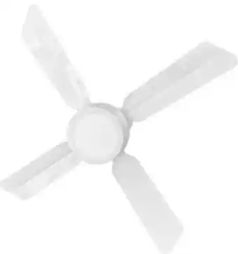 Megatone Ventilador de techo c1521 blanco 95 w con luz led auvent oferta