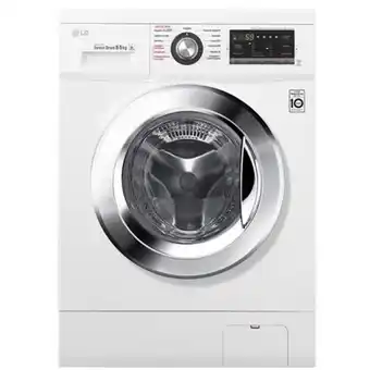 Lavarropas automatico lg wm8516we6 8.5kg