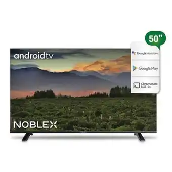 Smart tv 4k ultra hd 50" noblex dm50x7550