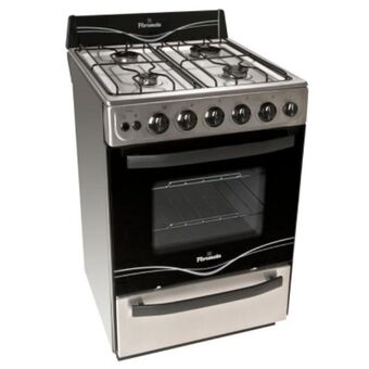 BEIRO Hogar | COCINA ESCORIAL MASTER STD MGAS ACERO INOX 56 CMS |  Conseguilo a tan solo $ 35990.00