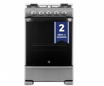 Cocina Whirlpool WFX57DW 56 cm Inox oferta en Frávega