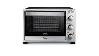 Horno electrico midea 32 lts 1500w spiedo conveccion timer