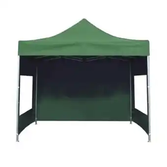 Otero Gazebo avelino t799003 3x3 mts plegable con pared poliéster verde oferta