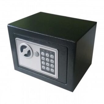 Tio Musa Caja fuerte de seguridad digital 23x17x17cm tm mini negra oferta