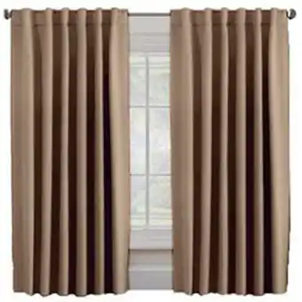 Easy Set x2 cortinas blackout tostado 140x220 cm oferta