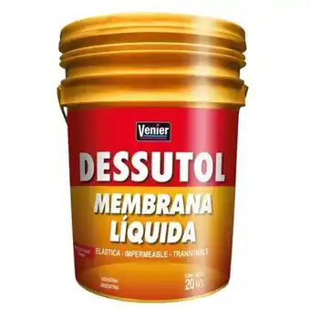 Easy Membrana liquida para techos rojo 20kg oferta