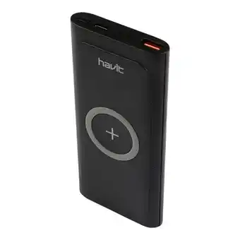 Coto Cargador portátil wireless havit w3007 10000mah oferta