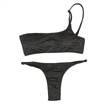 Traje de baño dama bikini lúrex talle s