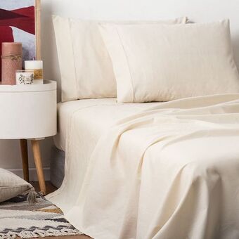 Arredo Juego de sábanas extra queen size línea algodón peinado oferta