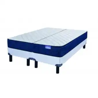 Sommier Center Sommier y colchón hotelero 160x190x24 delta resorte oferta