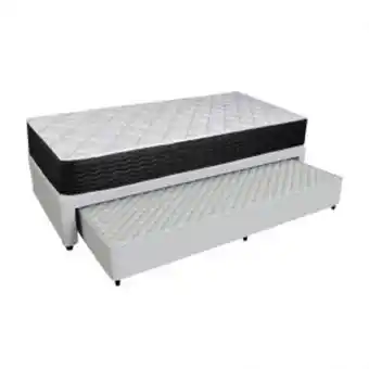 Sommier Center Diván cama squad 1 plaza y media (90x190x20) telgo diama oferta