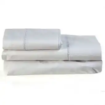 Sommier Center Sabana percal queen blanco c/vainilla oferta