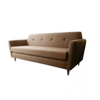 Sommier Center Sillón 3 cuerpos squad volcano tela lino beige oferta