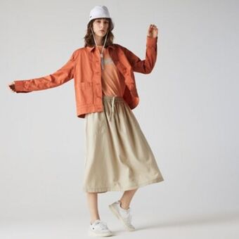 Lacoste Falda de mujer con bolsillos oferta