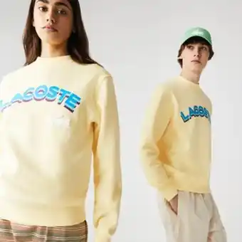 Lacoste Buzo unisex lacoste live print oferta