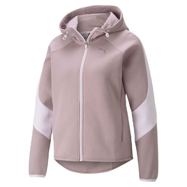 Campera puma evostripe full zip de mujer oferta en Crocs