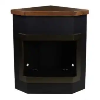 Columbia Hogar rinconero tas eme kamin 10503 guarda negra oferta