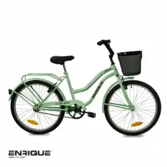 Bicicleta rodado 24 enrique melody 702 con canasto y porta paquete
