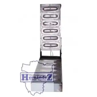 Panchuquera eléctrica hernandez 6 moldes