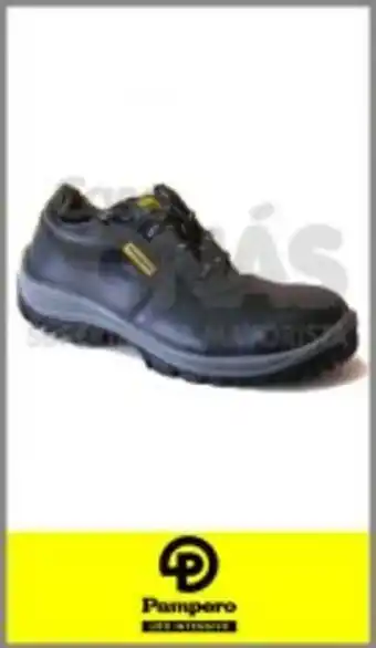 Zapato francés pampero suela pu, calzado de seguridad con puntera acero