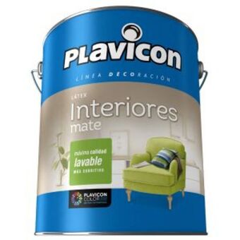 Pinturerías Rex Látex interior mate blanco plavicon 20 lts oferta