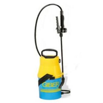 Pulverizador fumigador giber 5 lts presion a bomba