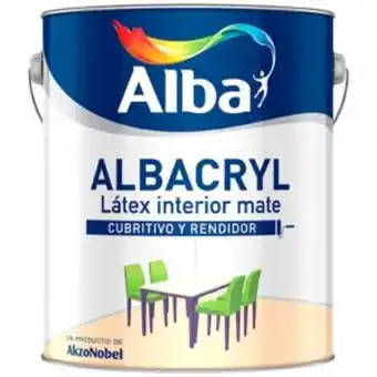 Pinturerías Rex Alba albacryl gris niebla oferta