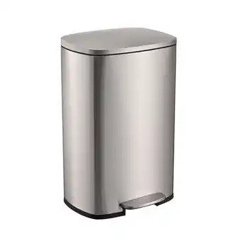 Prestigio Cesto de basura rectangular con pedal - 12 lts oferta