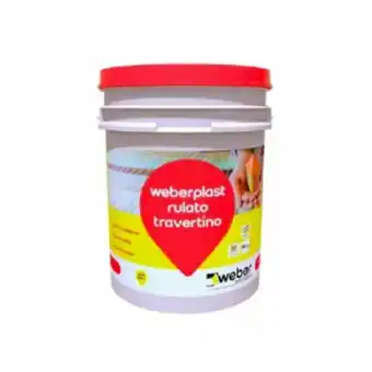 Roca Revestimiento texturado gris perla x 30 kg weberplast oferta