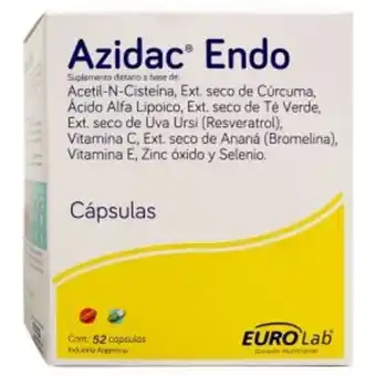 Farmacia Selma Azidac endo tratamiento del dolor para endometriosis x 52 capsulas oferta