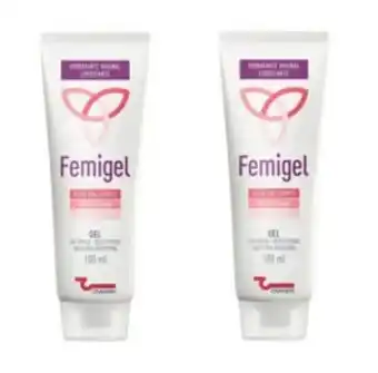 Combo x 2 femigel x 100 ml lubricante intimo