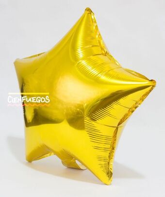 Cienfuegos Globo metalizado estrella oferta
