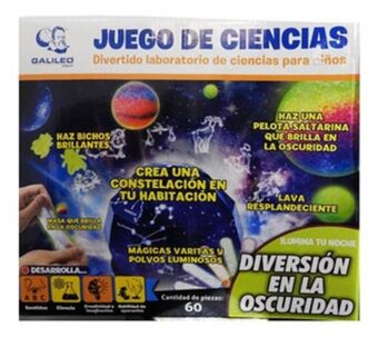 Kinderland Galileo juego de ciencias diversión en la oscuridad jc-1002 oferta