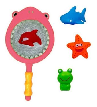 Kinderland Set de animalitos blandos c/red para atrapar 191606 e.normal oferta