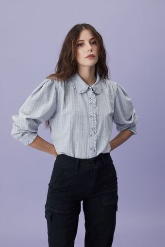 Vesna Camisa roseto gris oferta