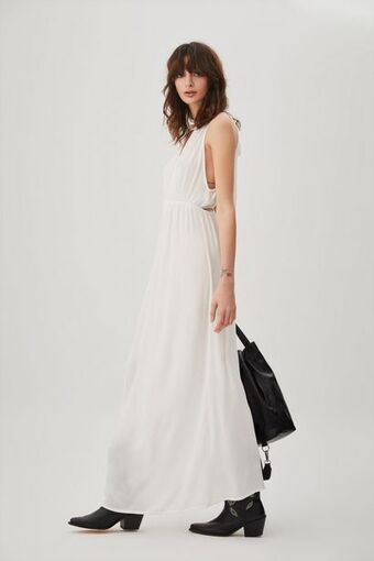Vestido sperone blanco