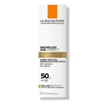 Farmacia Del Puente La roche posay anthelios age corrector fps 50 x 50 ml oferta