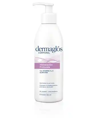 Dermaglos crema corporal hidratación profunda x 300 gr