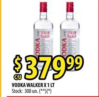 Punto Mayorista Vodka walker x 1 lt oferta