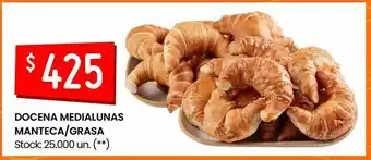 Changomas Docena medialunas manteca/grasa oferta