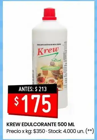 Changomas Krew edulcorante 500 ml oferta