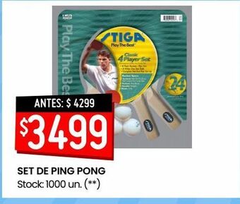 Changomas Set de ping pong oferta