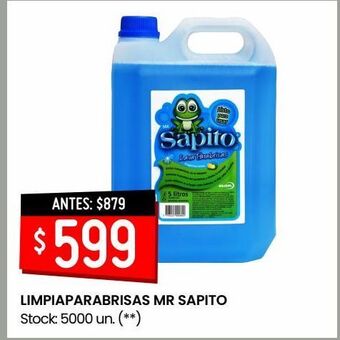 Changomas Limpiaparabrisas mr sapito oferta
