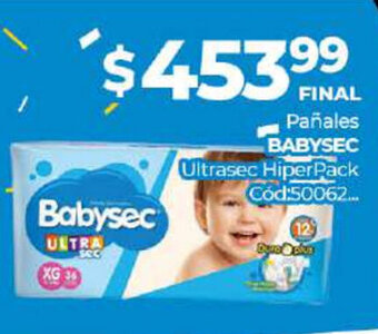 Diarco Babysec Pañales Ultrasec HiperPack oferta