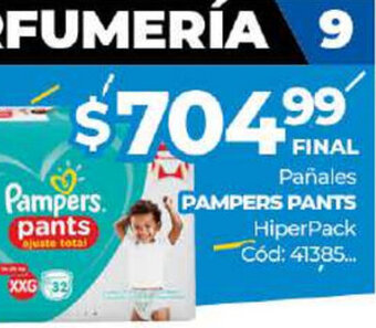 Diarco Pampers Pants Pañales HiperPack oferta