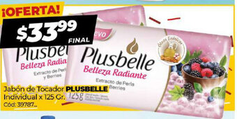 Diarco Plusbelle Jabón de Tocador Individual x 125gr oferta