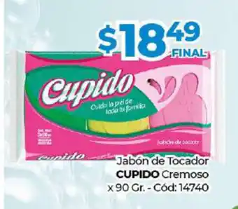 Diarco Cupido Jabón de Tocador Cremoso x 90gr oferta